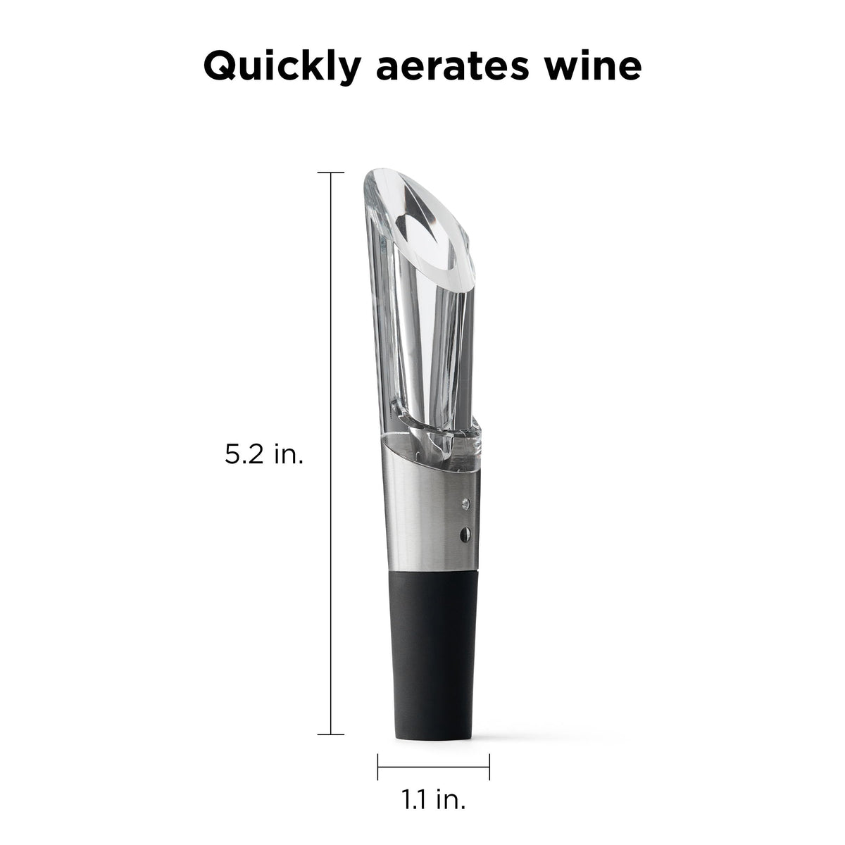 Rabbit W6127 with stainless-steel accent for an upscale look at the table.