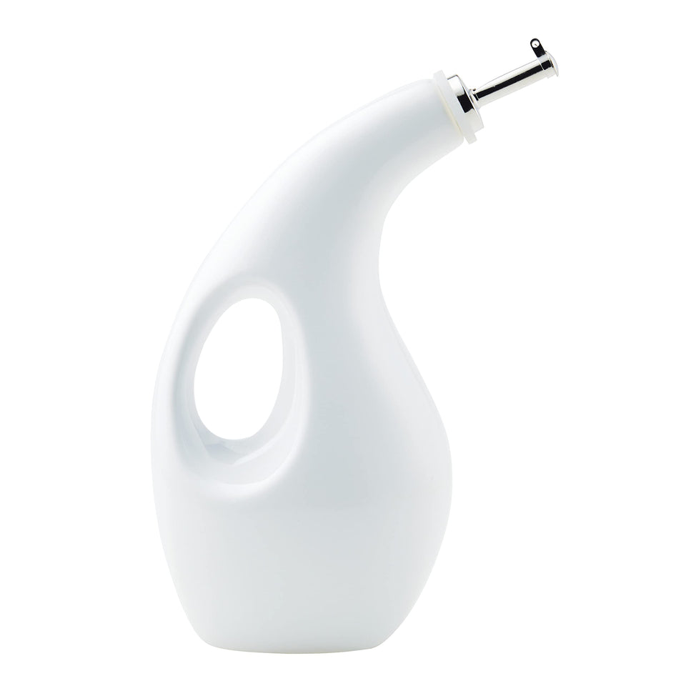 Rachael Ray ceramic EVOO bottle with spout for precise pouring and control