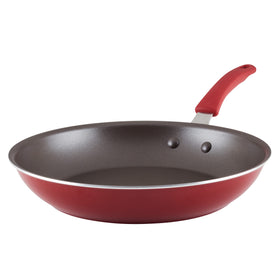 Rachael Ray Cook + Create 12.5-inch nonstick frying pan overview for easy prep and cleanup.