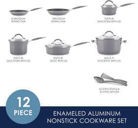 Rachael Ray Cucina 1-quart saucepan with lid for quick sauces