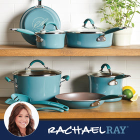Rachael Ray Cucina 10-inch frying pan ideal for sautés and browning