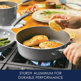 Rachael Ray Cucina 3-quart saucepan with lid for simmering sauces