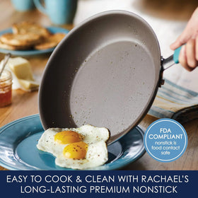 Rachael Ray Cucina 3-quart sauté pan with lid for easy searing