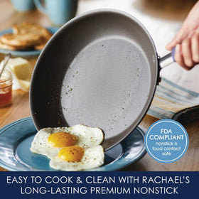Rachael Ray Cucina 8.5-inch lavender fry pan for eggs and sauté