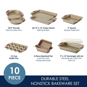 Rachael Ray Cucina cookie pans deliver even sheet-bake performance and easy release