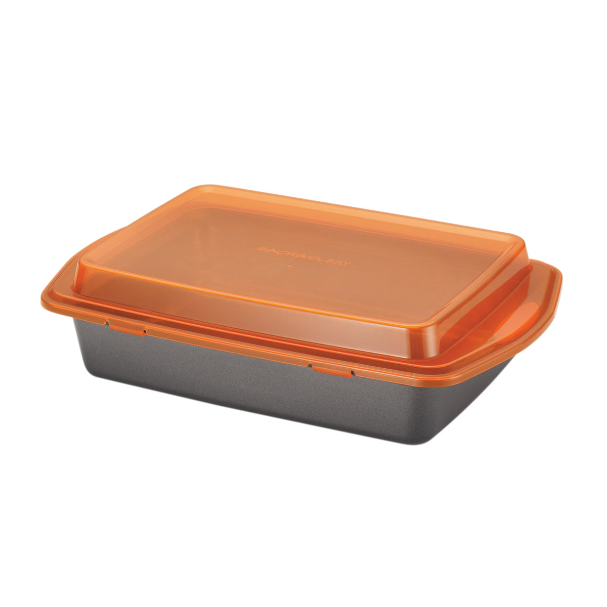 Rachael Ray bakeware is dishwasher safe for quick cleanup.