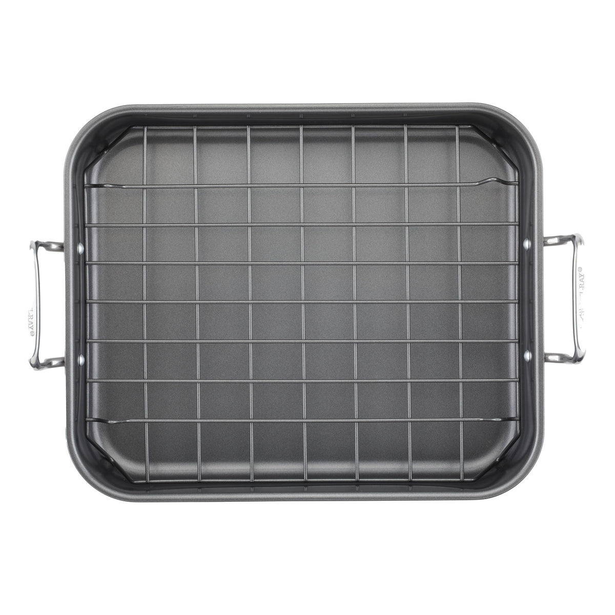 Rachael Ray turkey roast setup keeps meat elevated for even browning.