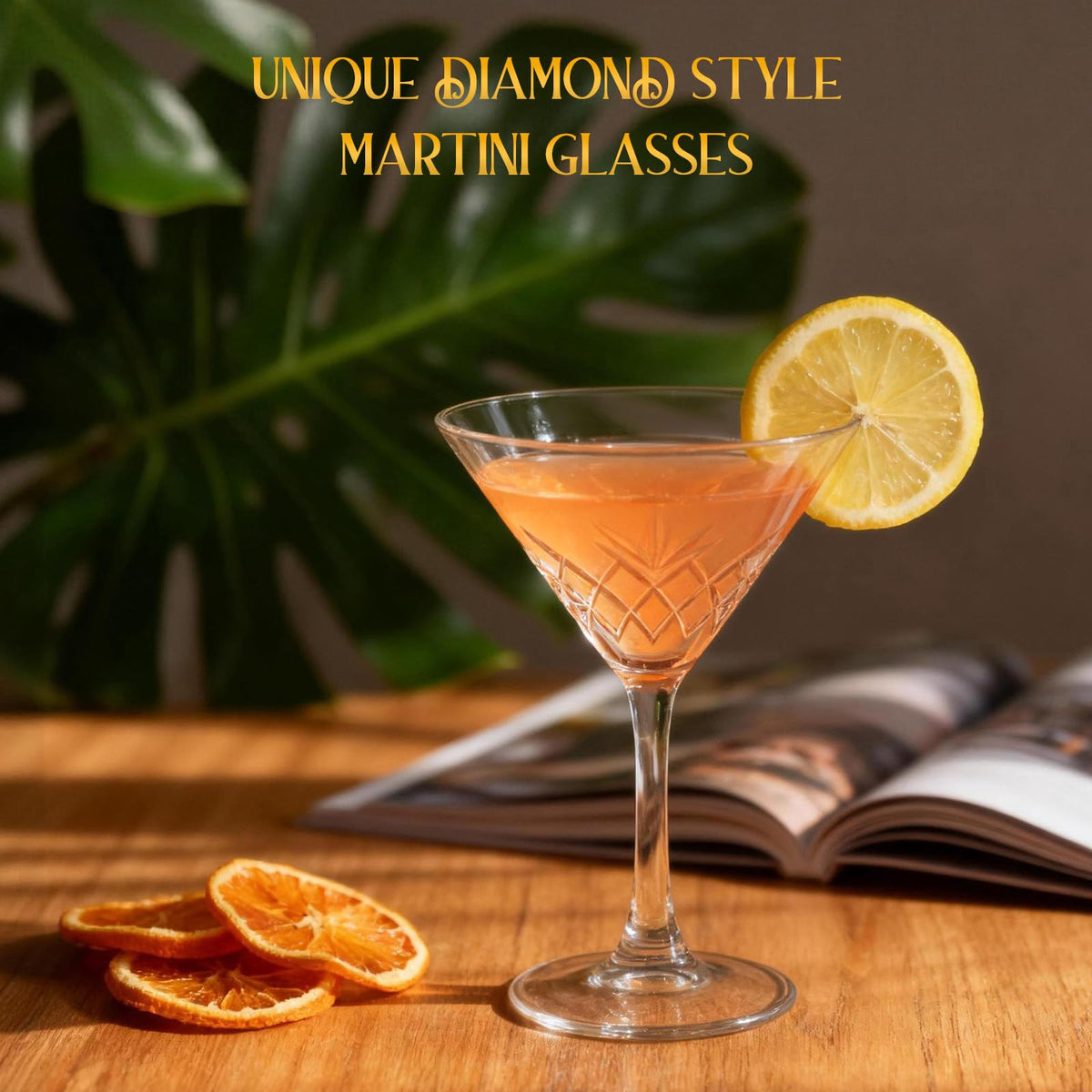 RACOBOT clear coupe glasses ideal for home bars