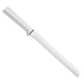 RADA 8-inch bread knife blade close-up for crust-ready slicing