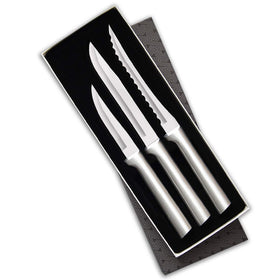 RADA heavy-duty paring knife close-up for precise fruit peeling