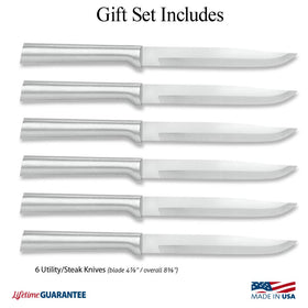 Rada blades close-up shows high-carbon steel for strong edge retention.