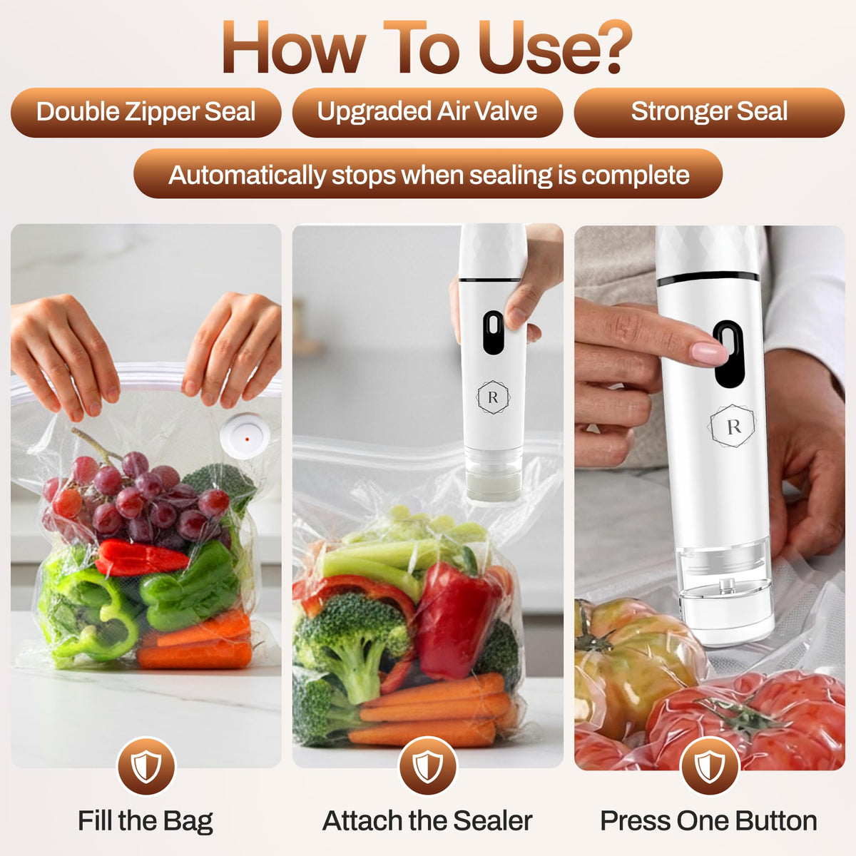 Radiantora meal-prep setup keeps proteins and produce fresh