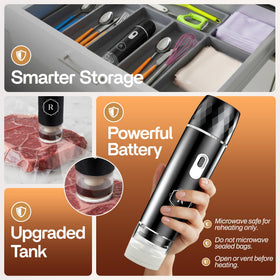 Radiantora sous-vide ready sealing for precise meals