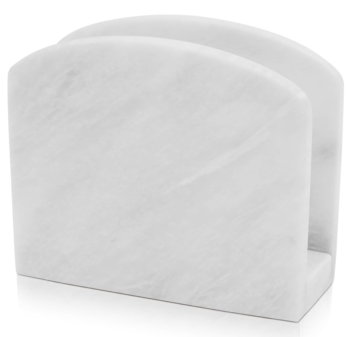 Radicaln marble napkin holder 6-5 inch, stable base for everyday dining.