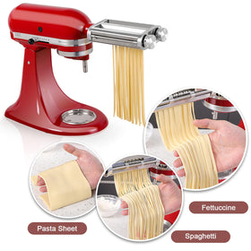 RAF BAR pasta maker fettuccine cutters create delicate ribbon pasta