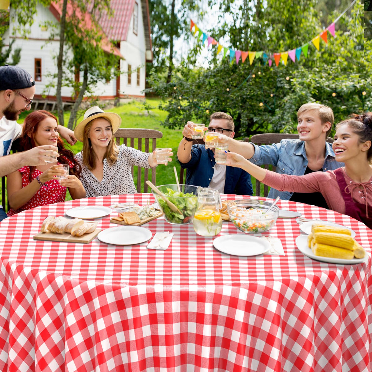 Ragnhild 12-pack tablecloths providing bulk coverage for large gatherings