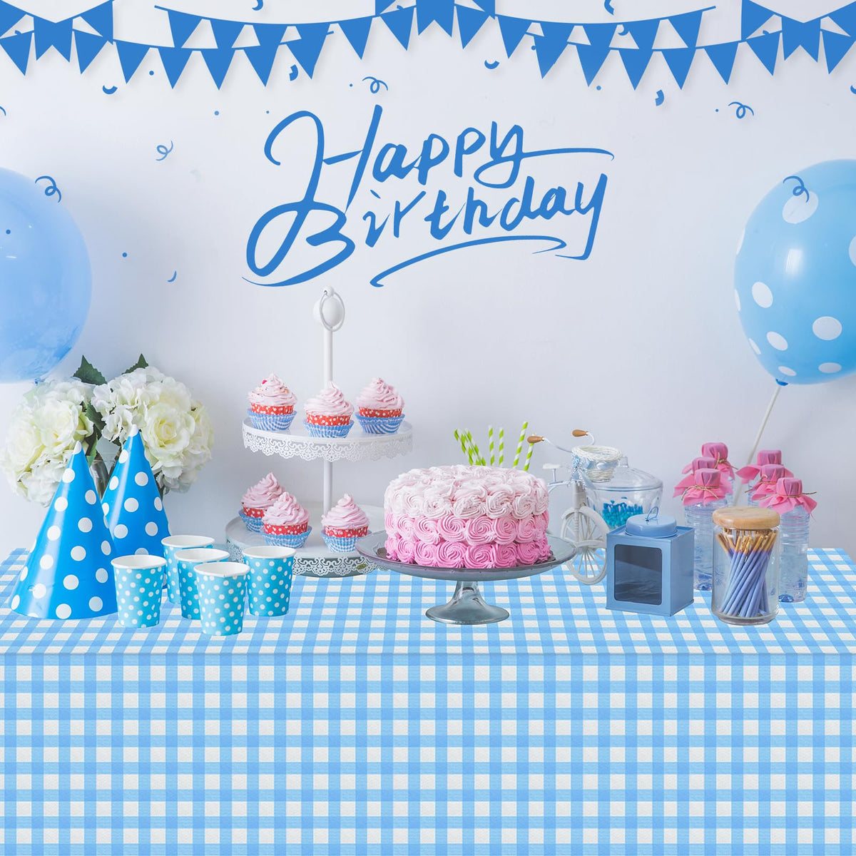 Ragnhild scratch-resistant surface keeps tables neat during celebration.