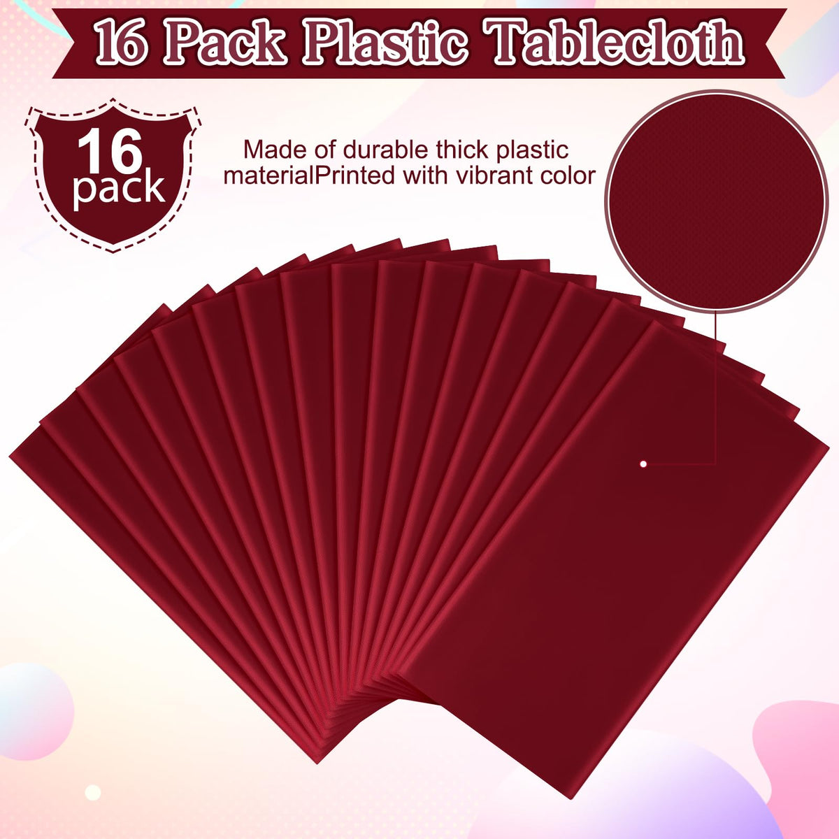 Ragnhild durable non-toxic tablecloth safe for family gatherings