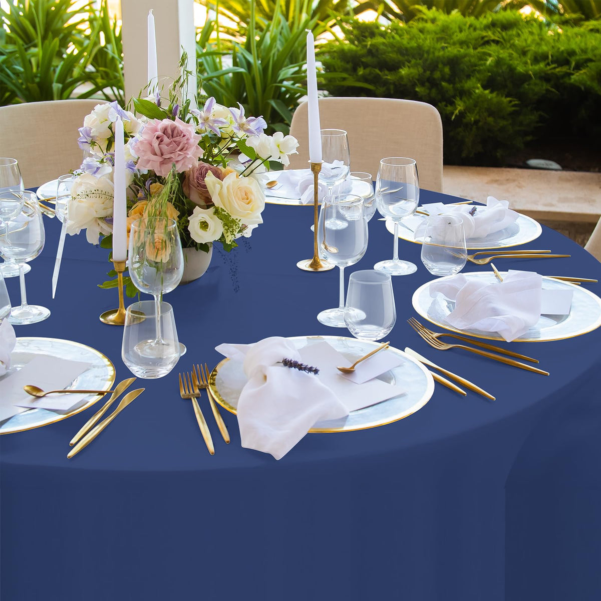 Ragnhild waterproof plastic tablecloth guards against spills and splashes.