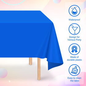 Ragnhild disposable tablecloth offers quick cleanup after celebrations.