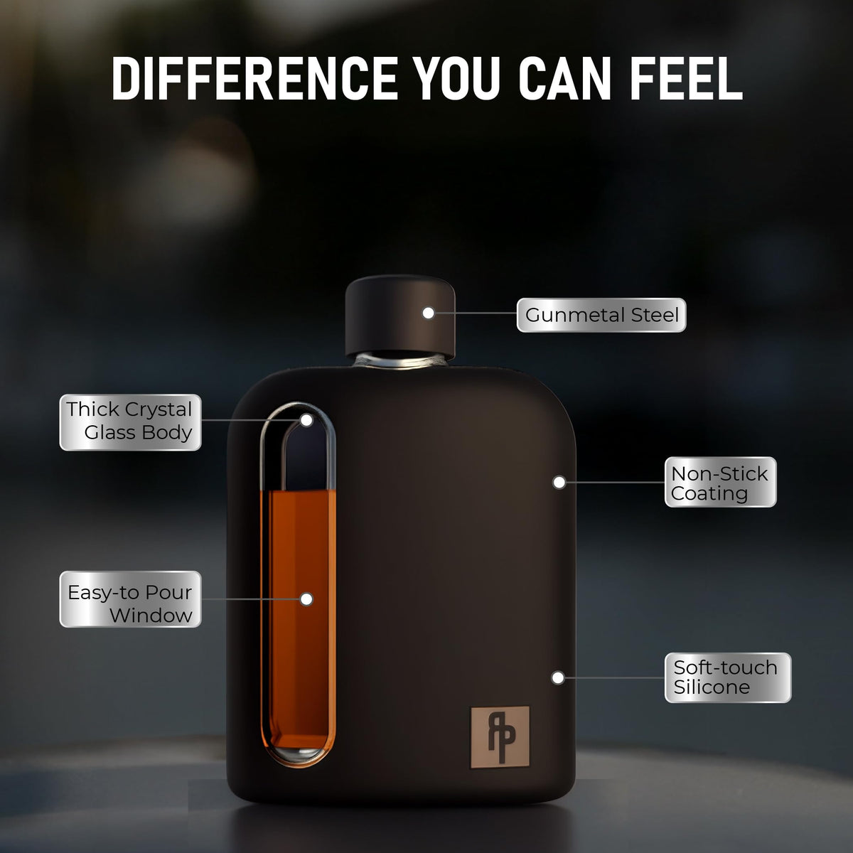 Ragproper 240ml flask option offering larger capacity for sharing moments.