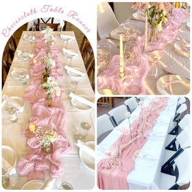 RAINISH easy-care table runner: hand wash or machine wash for simple maintenance