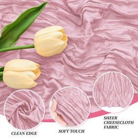 RAINISH pink runner ideal for weddings and baby showers, tying ambiance together
