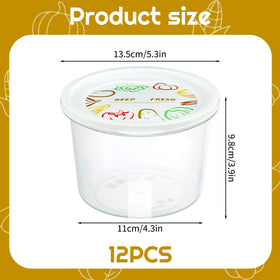 Rainmae stackable dough proofing boxes with lids save fridge space.
