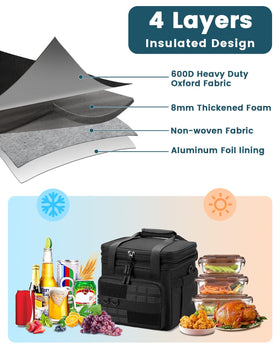 RalChyez water-resistant Oxford fabric protects contents during travel