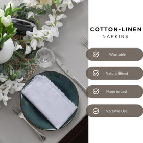 Ramanta Home gift-ready napkin set for hosts and celebrations.