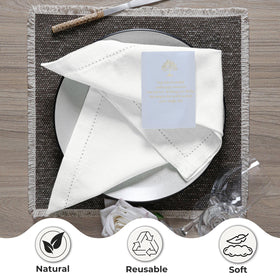 Ramanta Home napkins suited for parties and gatherings, easy to pair with decor.