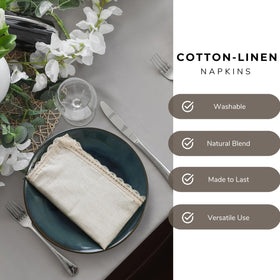 Ramanta Home napkins come in vibrant soft solids to suit any decor.