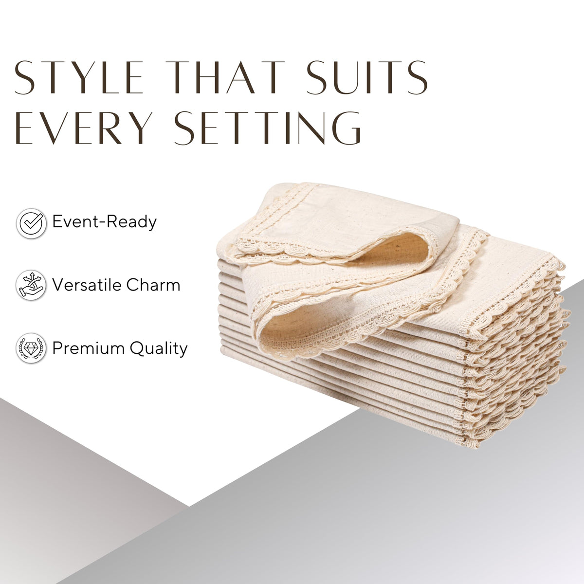 Ramanta Home napkins make a thoughtful hostess gift.