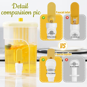 RAMFIYN removable basket enables stronger tea flavor by steeping tea bags longer.