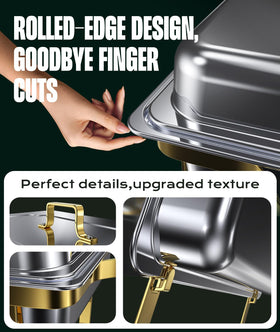 RAMVIC roll-edge design for safer handling and easier cleanup