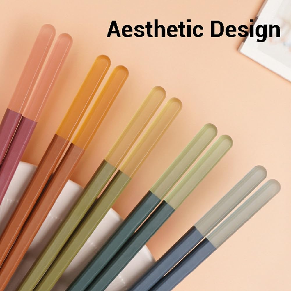 Random Mood chopsticks ice fog color set for family dining