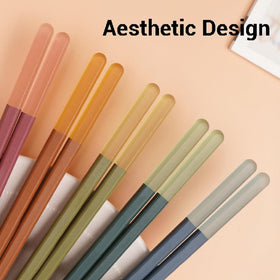 Random Mood chopsticks ice fog color set for family dining