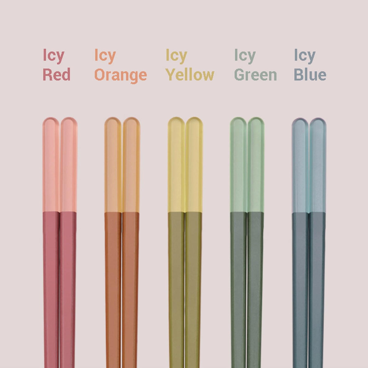 Random Mood chopsticks ice fog color variety for table lighting