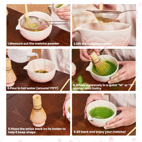 RANERANE bamboo spoon adds charm and practical measuring for every sip.
