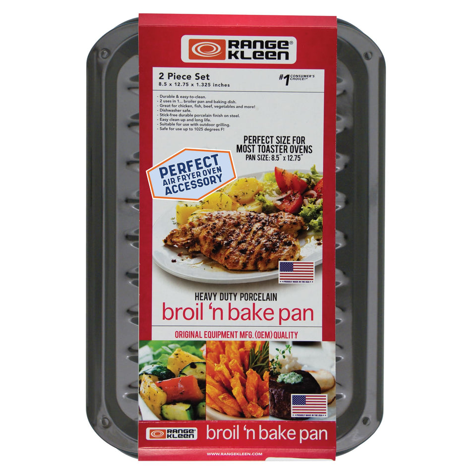 Range Kleen BP106X top grate delivers crisp results in air fryer mode