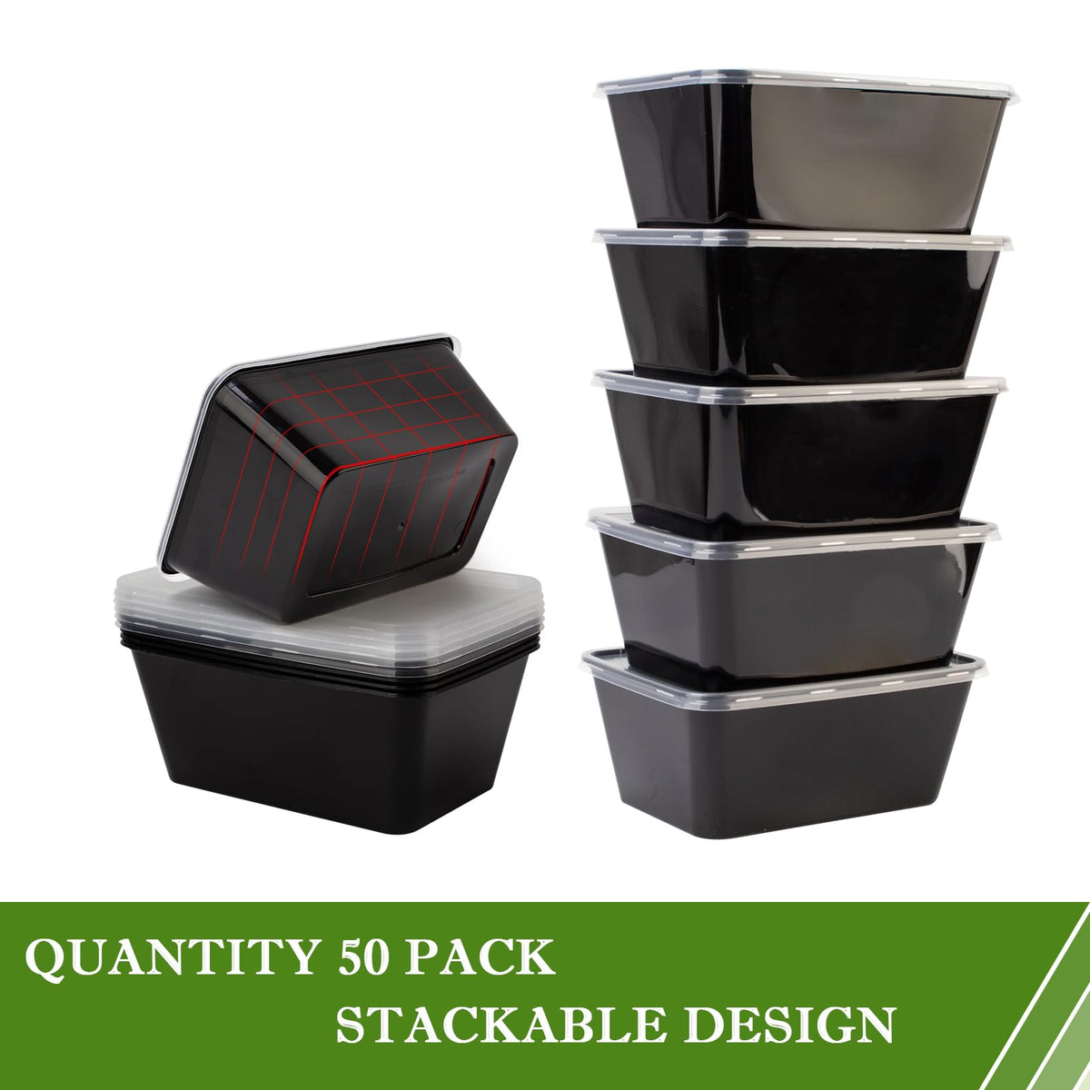 RANLITTLE dishwasher and freezer safe container preserves flavor and freshness.