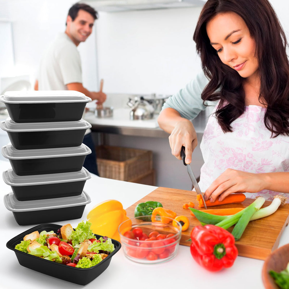 RANLITTLE microwave-safe meal prep container for quick reheats