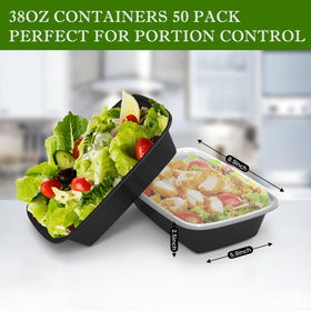 RANLITTLE stackable containers saving space in fridge and cabinet