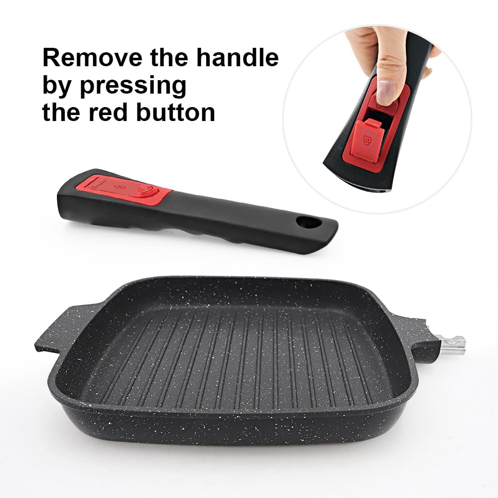 RANX INGST griddle pan works on induction hob with versatile heat