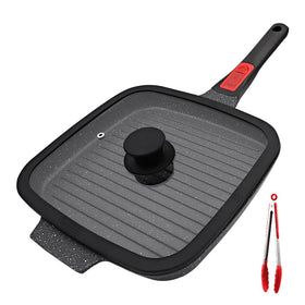 RANX INGST griddle pan with lid for even, fast cooking