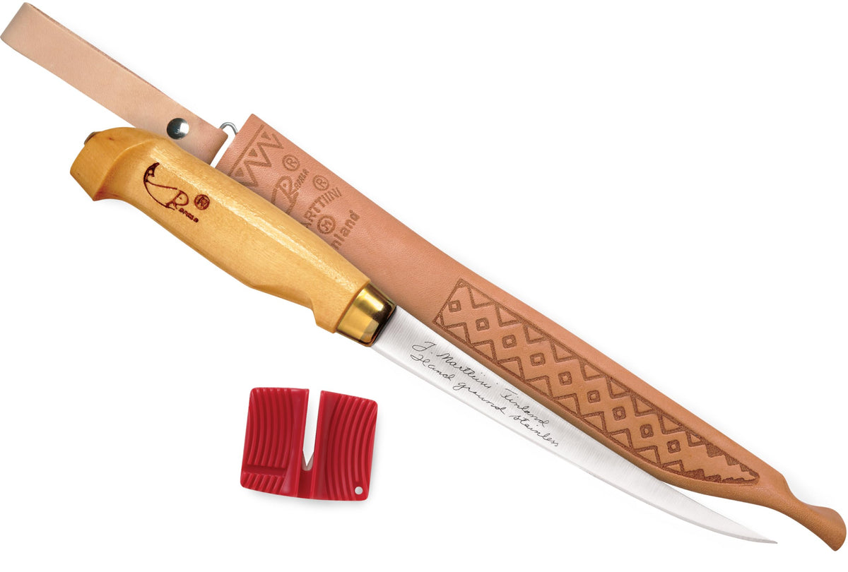 Rapala 4-Inch Fish n Fillet Knife blade with durable European stainless steel for precise filleting