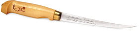 Rapala 4-Inch Knife handle offers comfortable grip for extended filleting sessions
