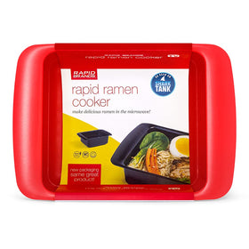 Rapid Ramen Cooker dorm-use image shows compact design for quick dorm meals