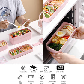 Rarapop dishwasher-safe tray simplifies cleaning after lunch or meal prep.