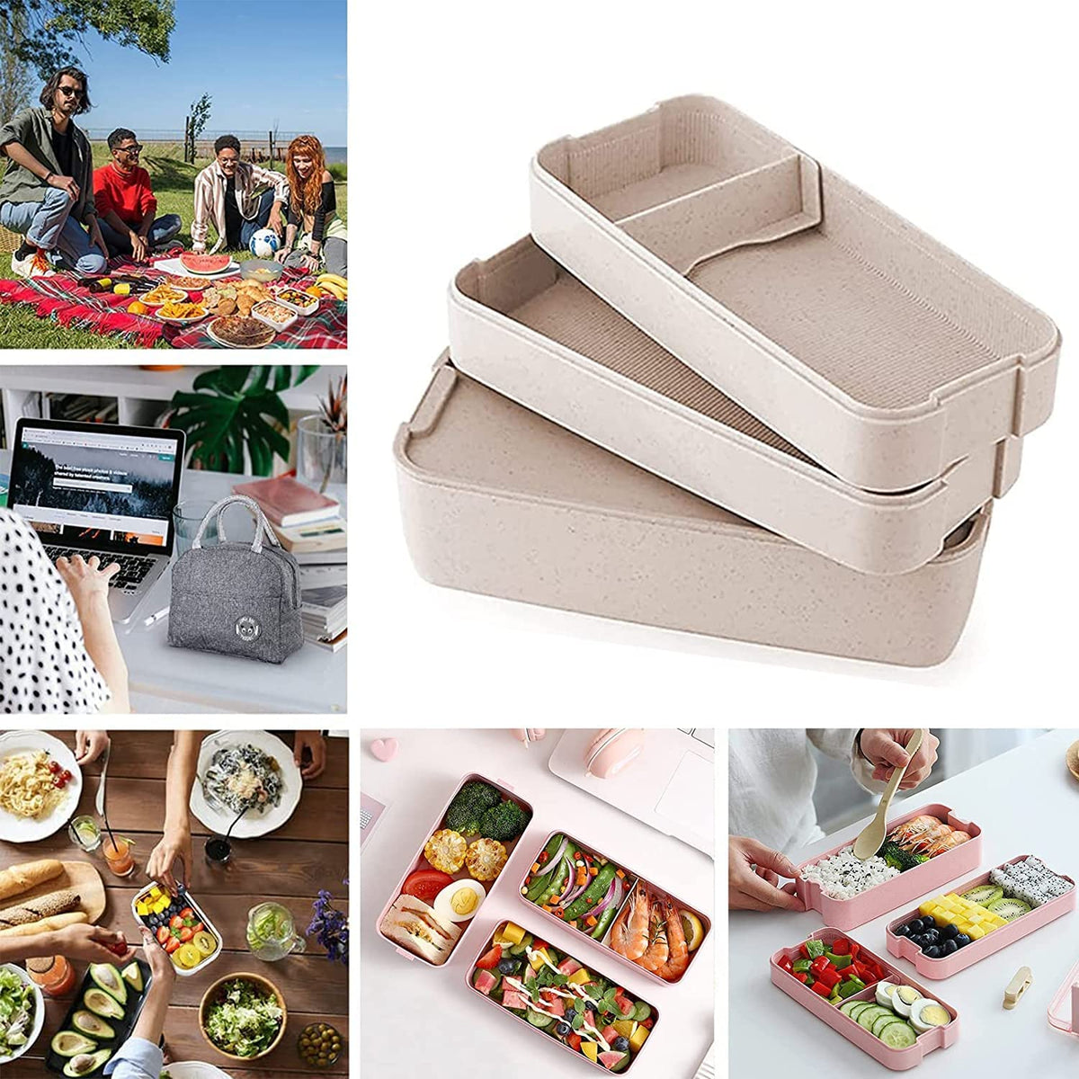 Rarapop integrated utensils in lid for convenient eating anywhere